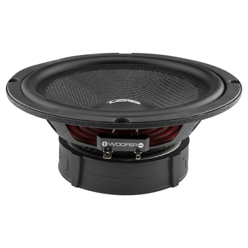 DS18 6.5in 80 Watts RMS 4 ohm 2-Way Component Speaker w/ Kevlar Cones - Main Product View