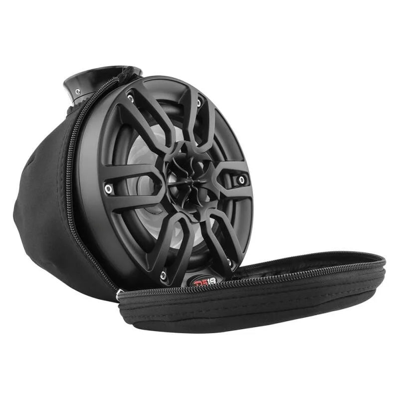 DS18 6.5in Covers For NXL-PS and CF-PS Towers Black - Back View