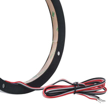Load image into Gallery viewer, DS18 6.5in Digital LED Speaker Ring w/ Digital LED lights 1/2in Spacer Depth - Side View