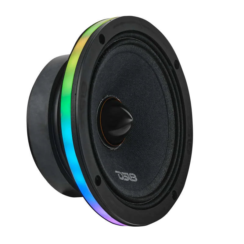 DS18 6.5in Digital LED Speaker Ring w/ Digital LED lights 1/2in Spacer Depth - Back View