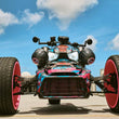 Load image into Gallery viewer, DS18 6.5in Marine And Powersports Universal Flat Mount Speaker Pod RGB LED Lights- Black