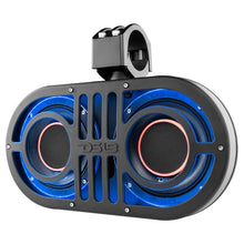 Load image into Gallery viewer, DS18 6.5in Rollcage Soundbar Loaded Built In RGB LED Lights 450 Watts RMS 2x PRO-HY6.4B Included - Additional View 8