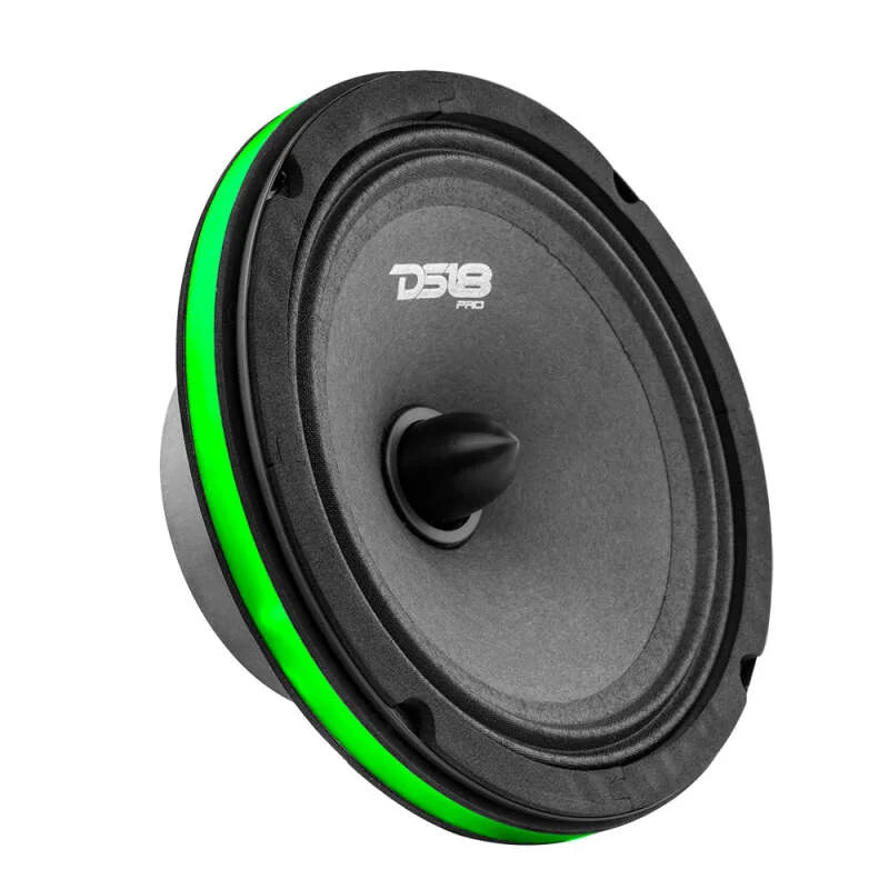 DS18 6.5in Speaker And Subwoofer Ring w/ RGB LED Lights - Installation View