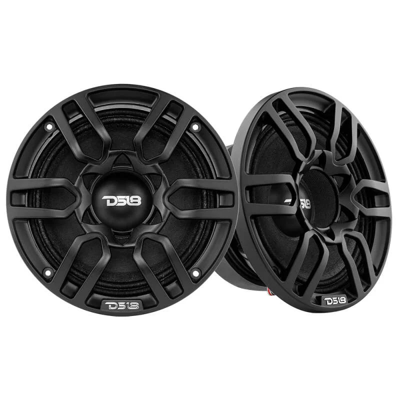 DS18 6.5in Speaker Grill Pair- Black - Installation View