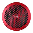 Load image into Gallery viewer, DS18 6.5in Speaker Grill Shallow- Red - Side View