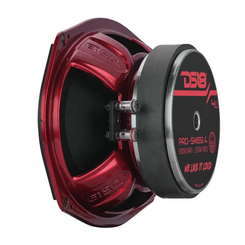 DS18 6x9 250 Watts RMS 4ohm Mid-Range Shallow - Additional View 8