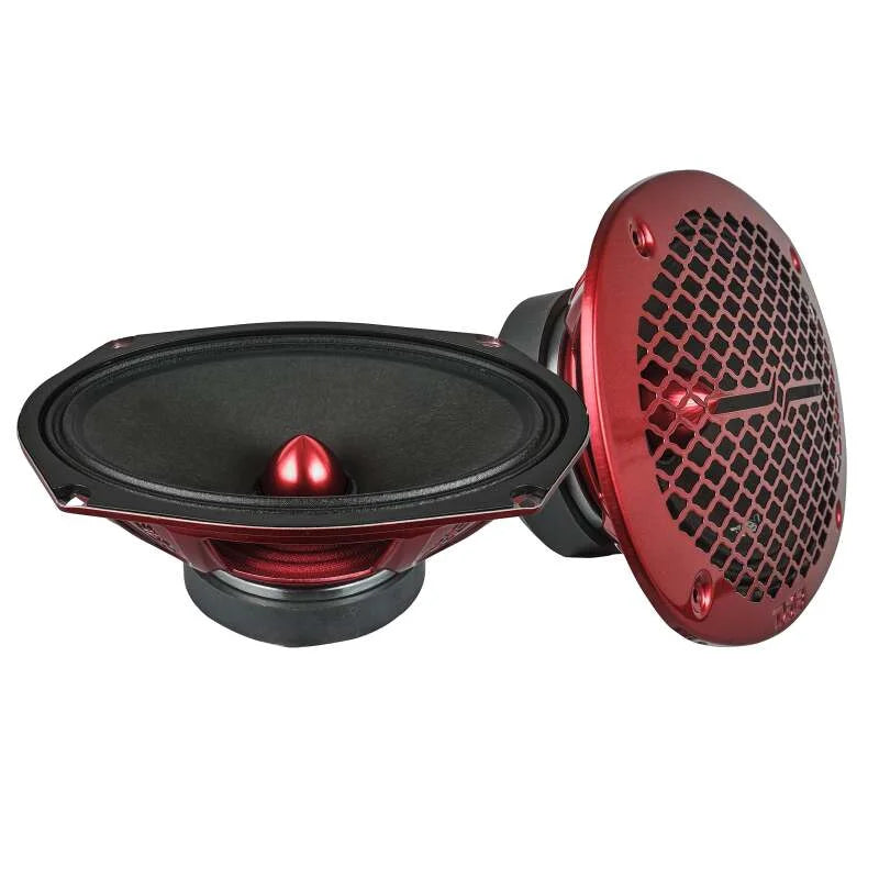 DS18 6x9in 275 Watts RMS 4 ohm Mid-Range Loudspeaker Bullet Loudspeaker Grill Included - Additional View 7