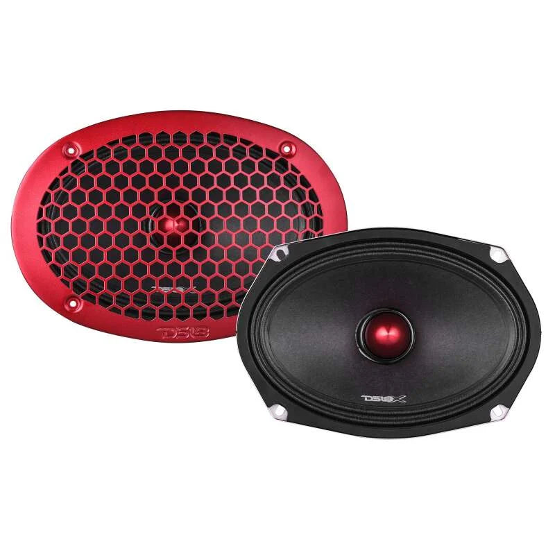 DS18 6x9in 275 Watts RMS 8 ohm Mid-Range Loudspeaker Bullet Loudspeaker Grill Included - Additional View 5
