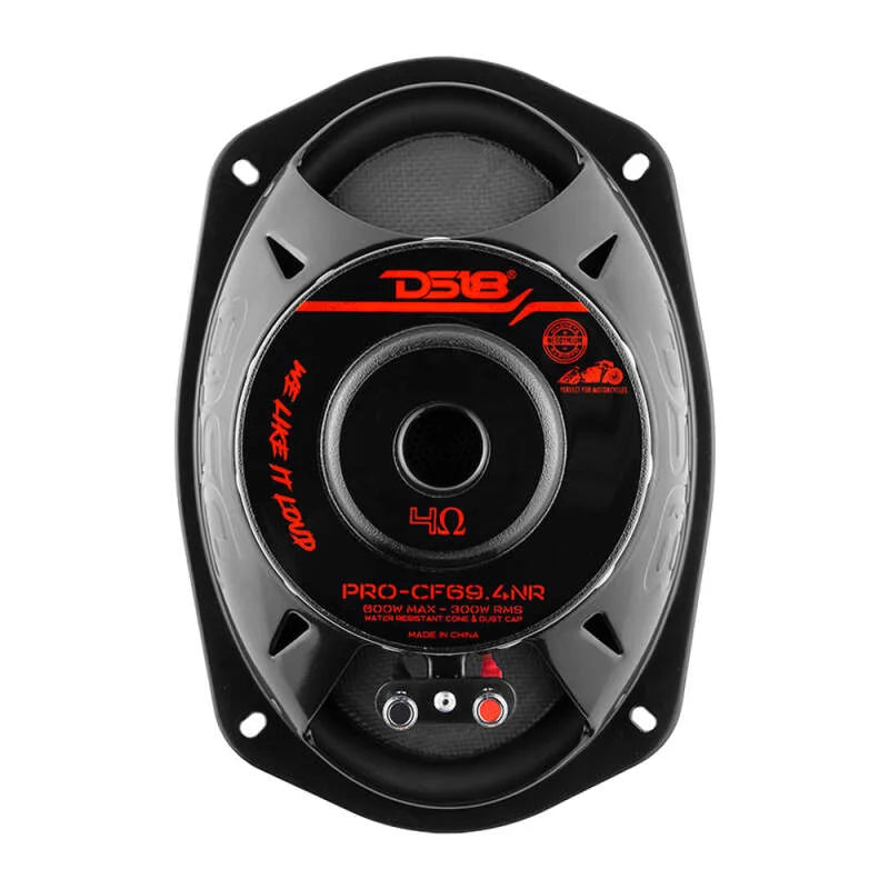 DS18 6x9in 300 Watts RMS 4 ohm Mid-Bass Loudspeaker Neodymium - Side View