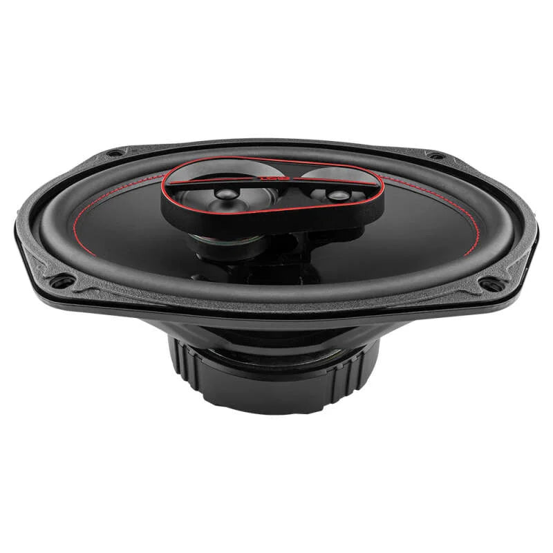DS18 6x9in 60 Watts RMS 4 ohm 3-Way Coaxial Speaker System Universal Fit - Additional View 6