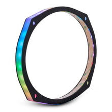 Load image into Gallery viewer, DS18 6x9in Digital LED Speaker Ring w/ Digital LED lights 1/2in Spacer Depth - Side View