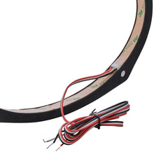 Load image into Gallery viewer, DS18 6x9in Digital LED Speaker Ring w/ Digital LED lights 1/2in Spacer Depth - Back View
