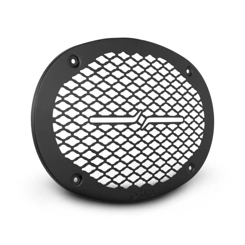 DS18 6x9in Speaker Grill Shallow- Black - Side View