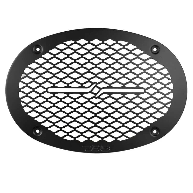 DS18 6x9in Speaker Grill Shallow- Black - Installation View