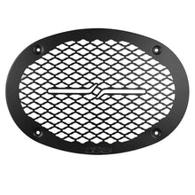 Load image into Gallery viewer, DS18 6x9in Speaker Grill Shallow- Black - Installation View