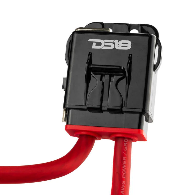 DS18 8-Channel Class-D Amp Full-Range 8 x 150 Watts RMS at 4 ohm IP67 Waterproof Rating - Side View