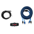 Load image into Gallery viewer, DS18 8-GA Amplifier Install Kit Advance- Blue - Installation View