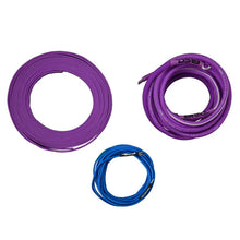 Load image into Gallery viewer, DS18 8-GA Amplifier Install Kit Advance- Purple - Side View