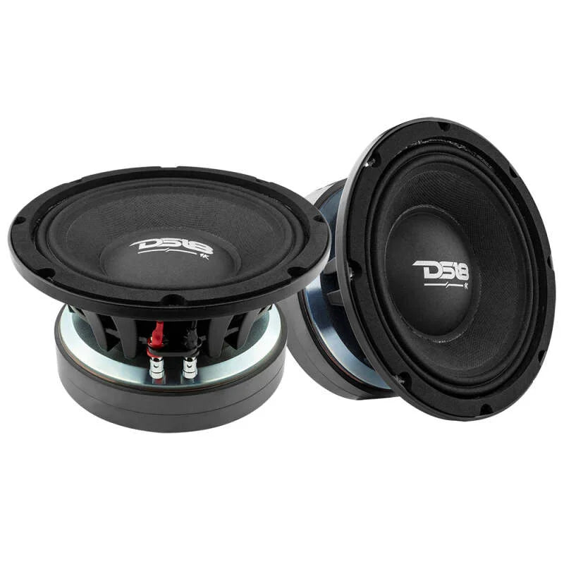 DS18 8in 1000 Watts RMS 4 ohm Mid-Bass Loudspeaker - Side View