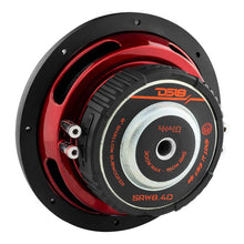 Load image into Gallery viewer, DS18 8in 150 Watts RMS 4 ohm DVC Shallow Mount Subwoofer - Back View