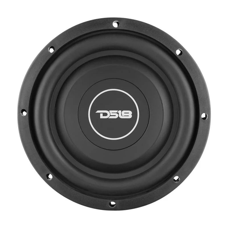 DS18 8in 150 Watts RMS 4 ohm SVC Shallow Mount Subwoofer - Back View