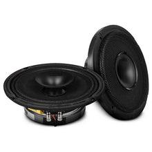 Load image into Gallery viewer, DS18 8in 200 Watts RMS 2 ohm Mid-Range Loudspeaker Shallow Grill Included - Back View
