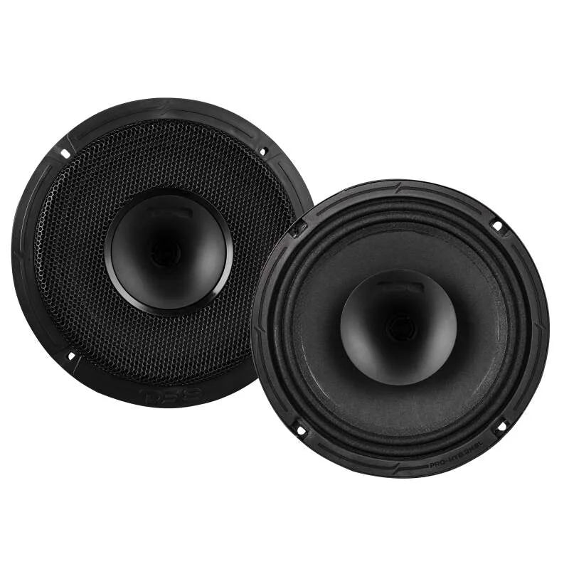 DS18 8in 200 Watts RMS 2 ohm Mid-Range Loudspeaker Shallow Grill Included - Additional View 8