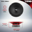 Load image into Gallery viewer, DS18 8in 250 Watts RMS 2 ohm Mid-Range Loudspeaker Shallow - Additional View 5