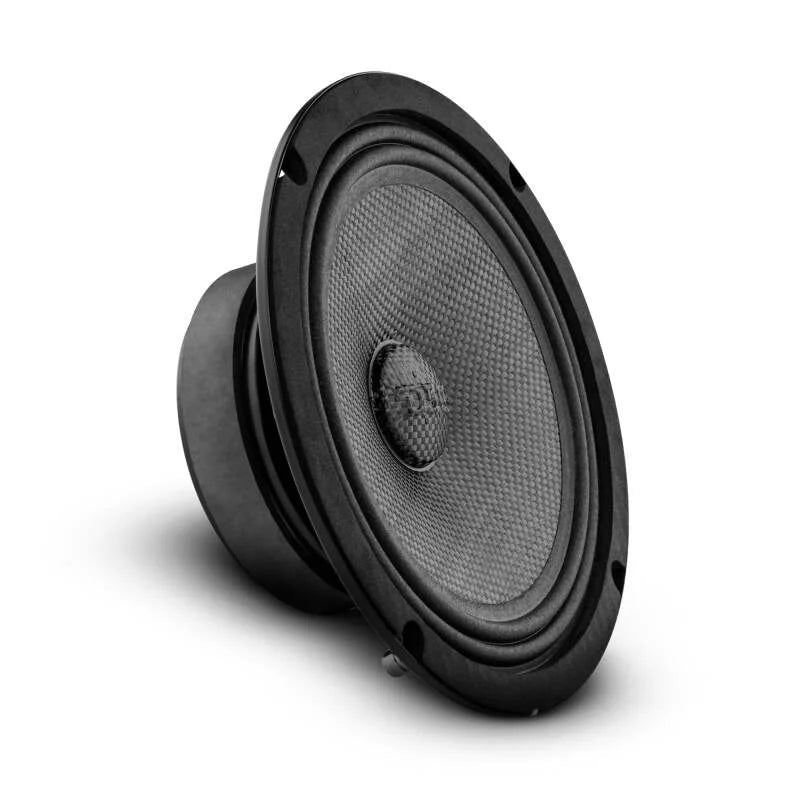 DS18 8in 275 Watts RMS 4 ohm Mid-Bass Loudspeaker Shallow - Side View