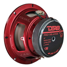 Load image into Gallery viewer, DS18 8in 275 Watts RMS 4 ohm Mid Range Loudspeaker w/ Translucent Dust Cap and Cone w/RGB LED Lights - Additional View 5
