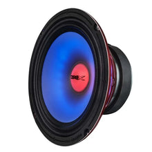 Load image into Gallery viewer, DS18 8in 275 Watts RMS 4 ohm Mid Range Loudspeaker w/ Translucent Dust Cap and Cone w/RGB LED Lights - Additional View 6