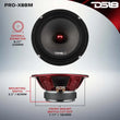 Load image into Gallery viewer, DS18 8in 275 Watts RMS 8 ohm Mid-Range Loudspeaker Bullet Loudspeaker - Side View
