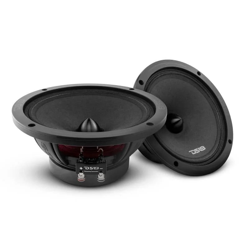 DS18 8in 350 Watts RMS 4 ohm Neodymium and Ferrite Magnet Bullet Mid-Range Loudspeaker - Installation View