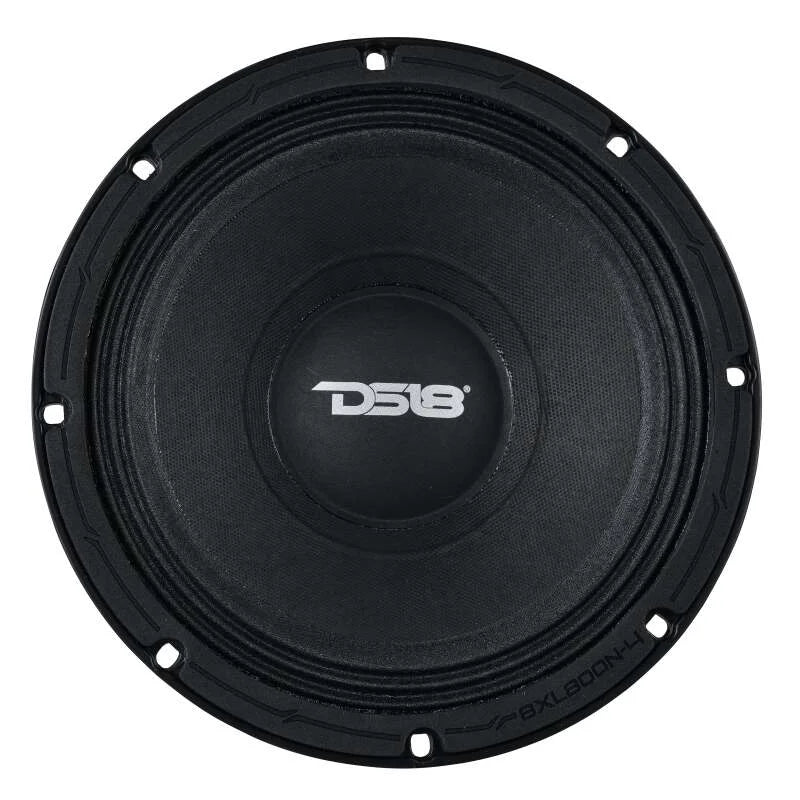 DS18 8in 400 Watts RMS 4 ohm Neodymium Mid-Range Loudspeaker - Back View