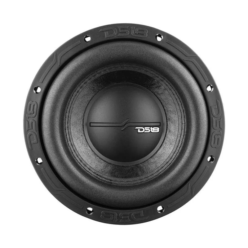 DS18 8in 450 Watts RMS 4 ohm DVC ZR Subwoofer - Main Product View