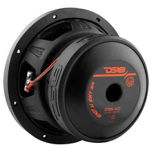 Load image into Gallery viewer, DS18 8in 450 Watts RMS 4 ohm DVC ZR Subwoofer - Side View