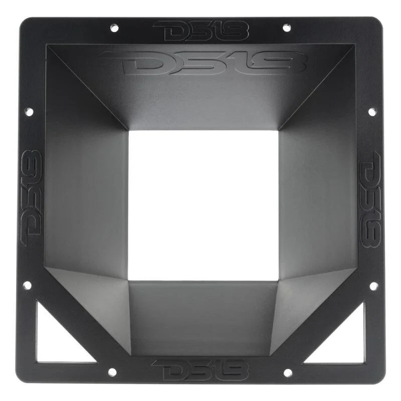 DS18 8in Bolt On Square Loudspeaker Horn Diffuser - Back View