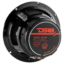 Load image into Gallery viewer, DS18 8in Coaxial Loudspeaker 275 Watts RMS 4 ohm Mid-Range Water Resistant Cone - Main Product View