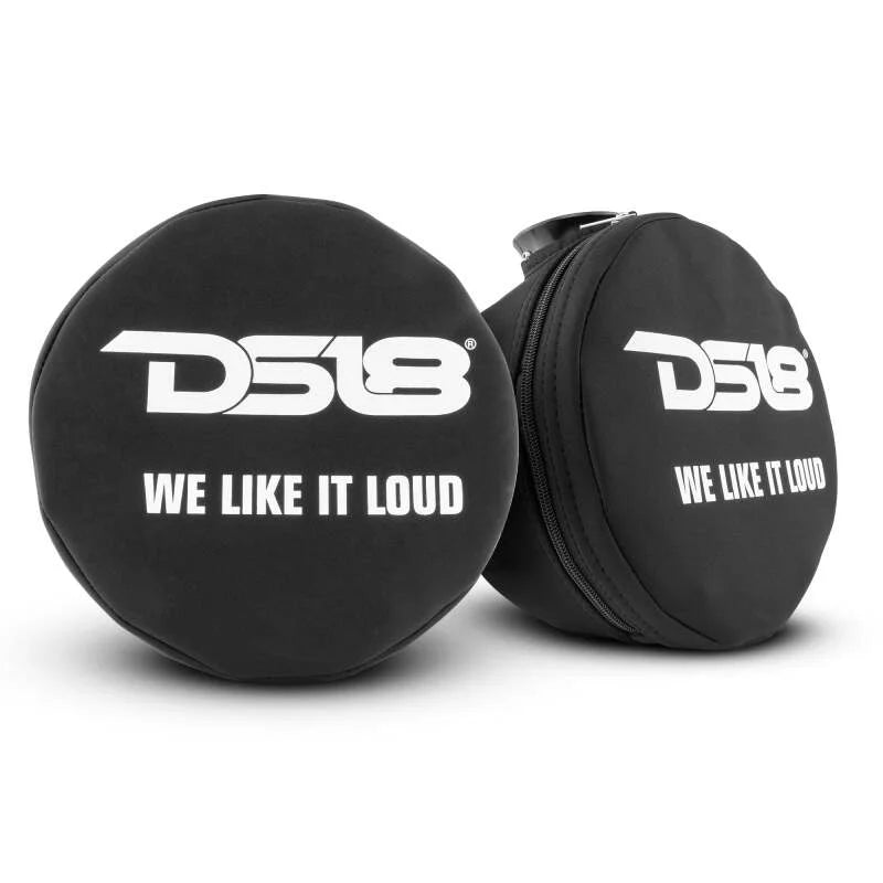 DS18 8in Covers For NXL-PS and CF-PS Towers Black - Main Product View