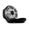 Load image into Gallery viewer, DS18 8in Covers For NXL-PS and CF-PS Towers Black - Back View