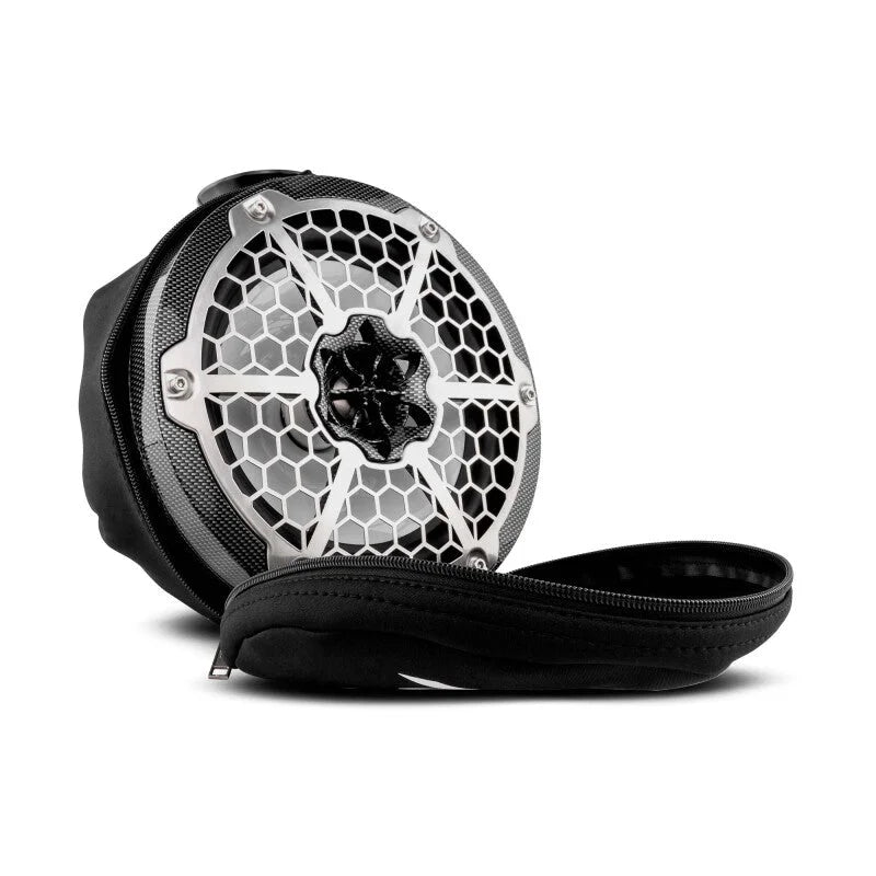 DS18 8in Covers For NXL-PS and CF-PS Towers Black - Back View
