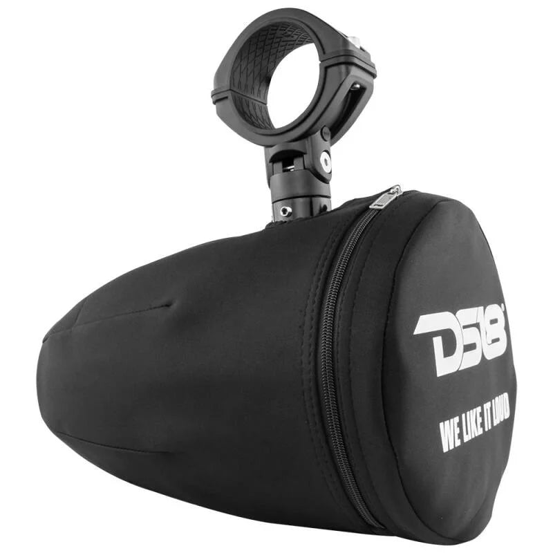 DS18 8in Covers For NXL-X and CF-X Towers Black - Main Product View