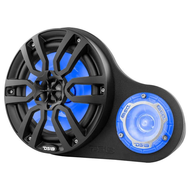 DS18 8in Loaded 2-Way Speaker Pods 2x NXL-8/BK 2x PRO-TW1L Speakers Included - Additional View 8