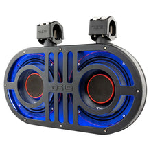 Load image into Gallery viewer, DS18 8in Rollcage Soundbar Loaded Built in RGB LED Lights 500 Watts RMS 2x PRO-HY8.4B Included - Main Product View