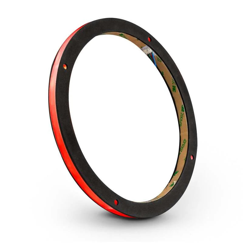 DS18 8in Speaker And Subwoofer Ring w/ RGB LED Lights - Back View