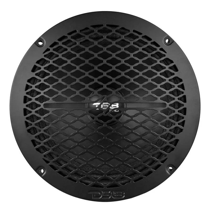 DS18 8in Speaker Grill Shallow- Black - Main Product View