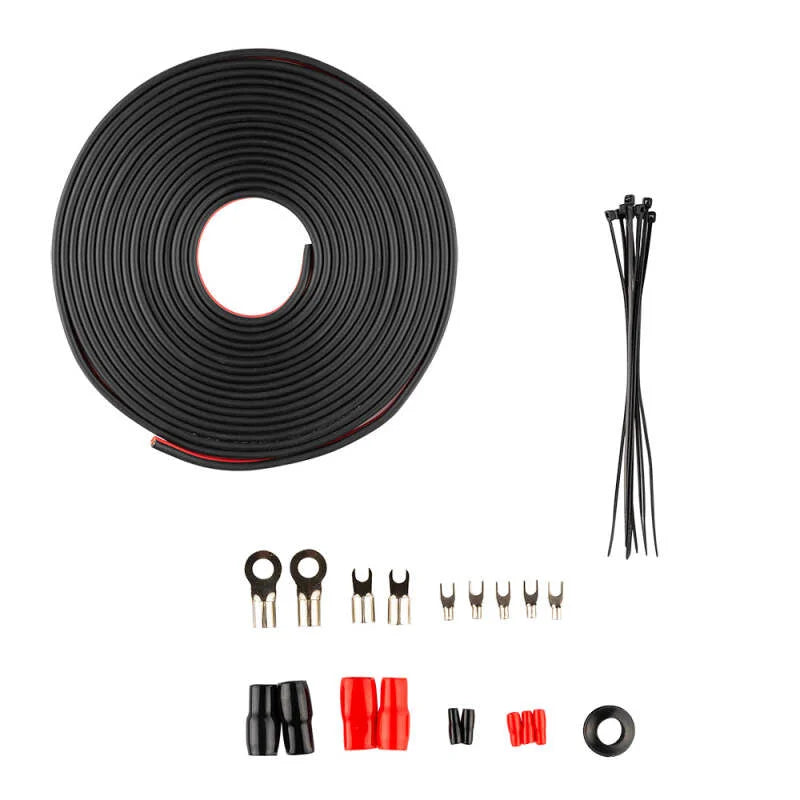 DS18 Amplifier Installation Kit 4-GA OFC 100% Copper - Back View