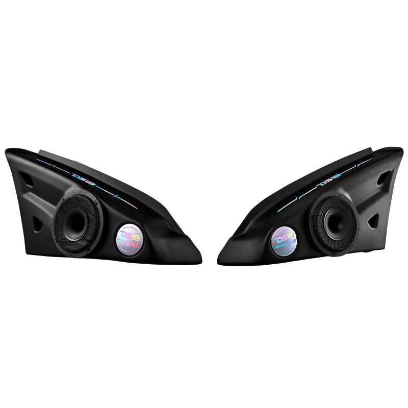 DS18 Arm Rest Enclosure 2x 6.5in Speakers (Not Included) fits 2015+ Polaris Slingshot - Additional View 7
