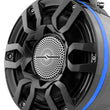 Load image into Gallery viewer, DS18 Compact Pro Towers 8in 250 Watts RMS RGB LEDs PRO-HY8.4B Included Cover Incl Black Crbn Fiber - Main Product View
