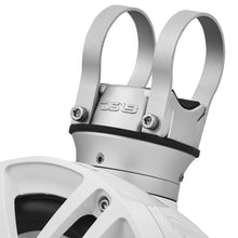 Load image into Gallery viewer, DS18 Compact Towers With Flat And Pole Mounts 8in 125 Watts RMS RGB LED Lights White - Back View